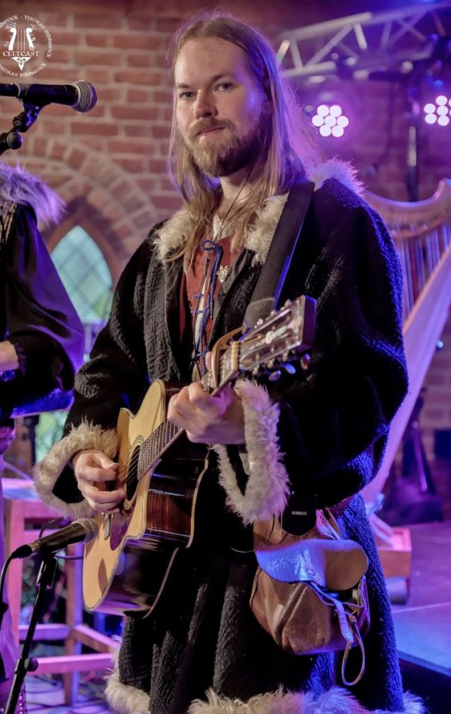 Richard met gitaar